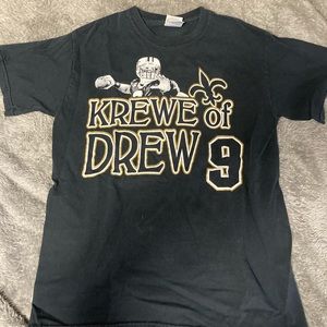 Louisiana Football Team Saints Drew Brees #9 Womens Small